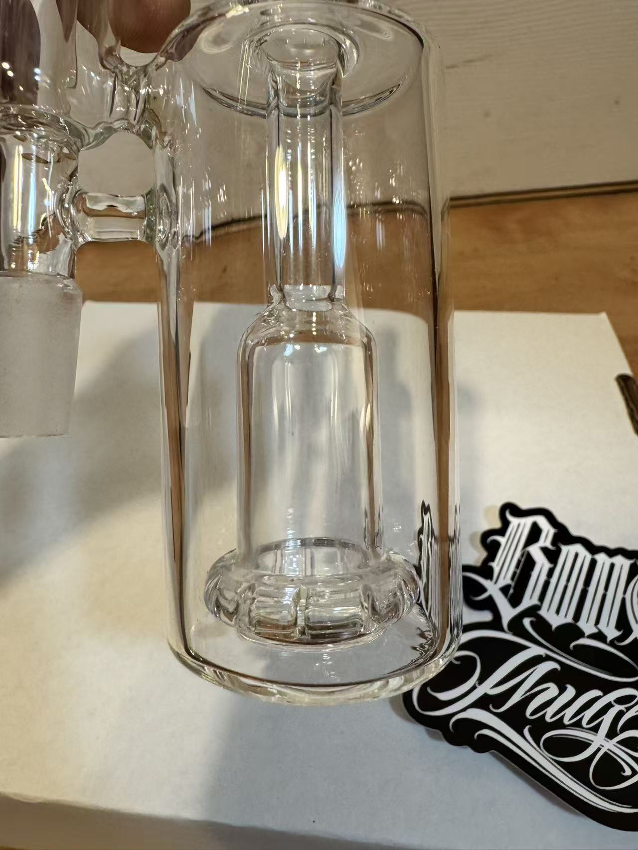 BONGTHUG BONG THUG  GLASS  ASH CATCHER concentrate DAB Bowl 14mm/13cm tall