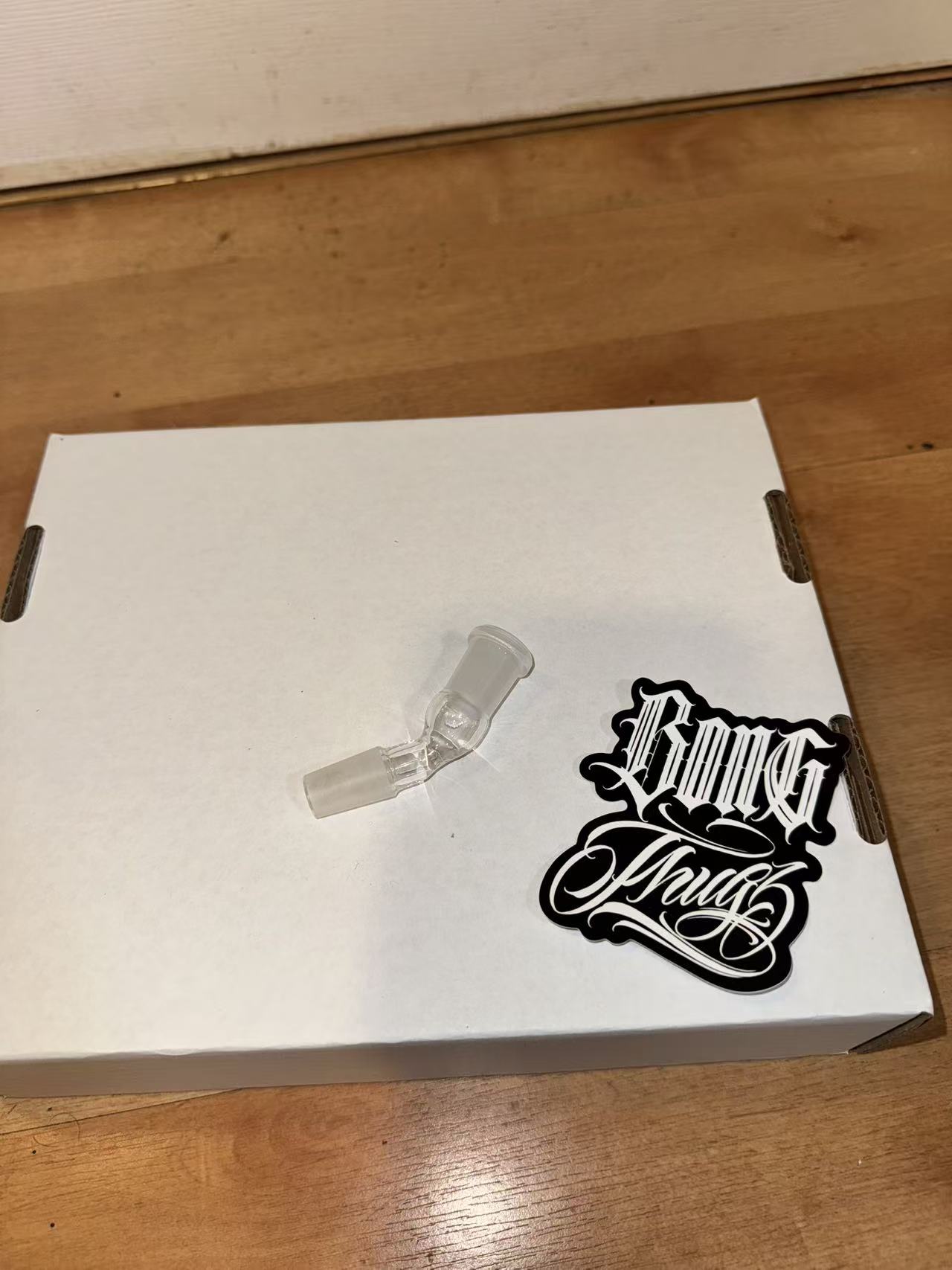 BONGTHUG BONG THUG  GLASS   45 degrees  Adaptor concentrate DAB Bowl 14mm
