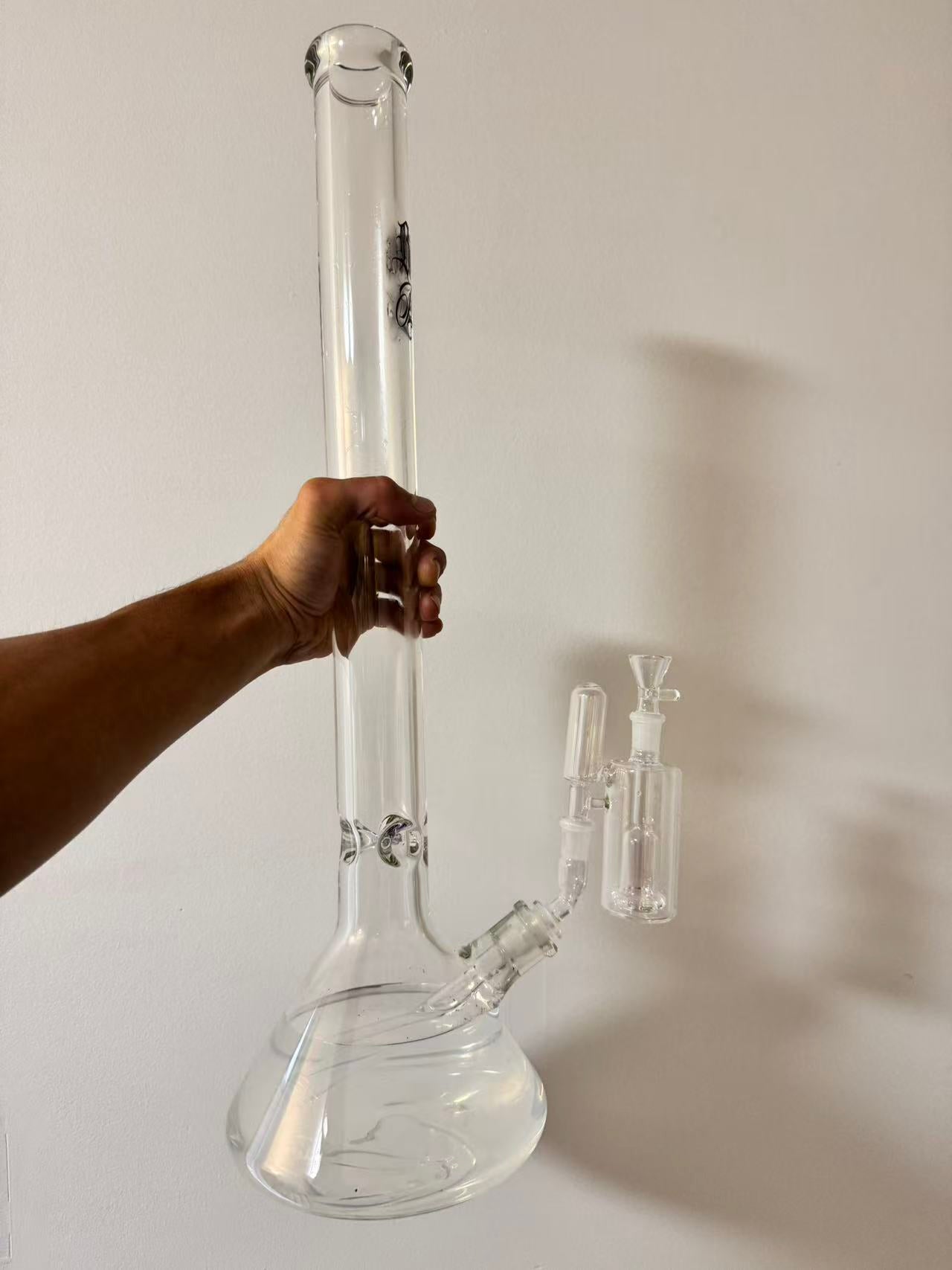 * Limited Edition LOGO* BONGTHUG BONG THUG  GLASS combo  23.2 INCH （59CM）*9mm SUPER thick*
