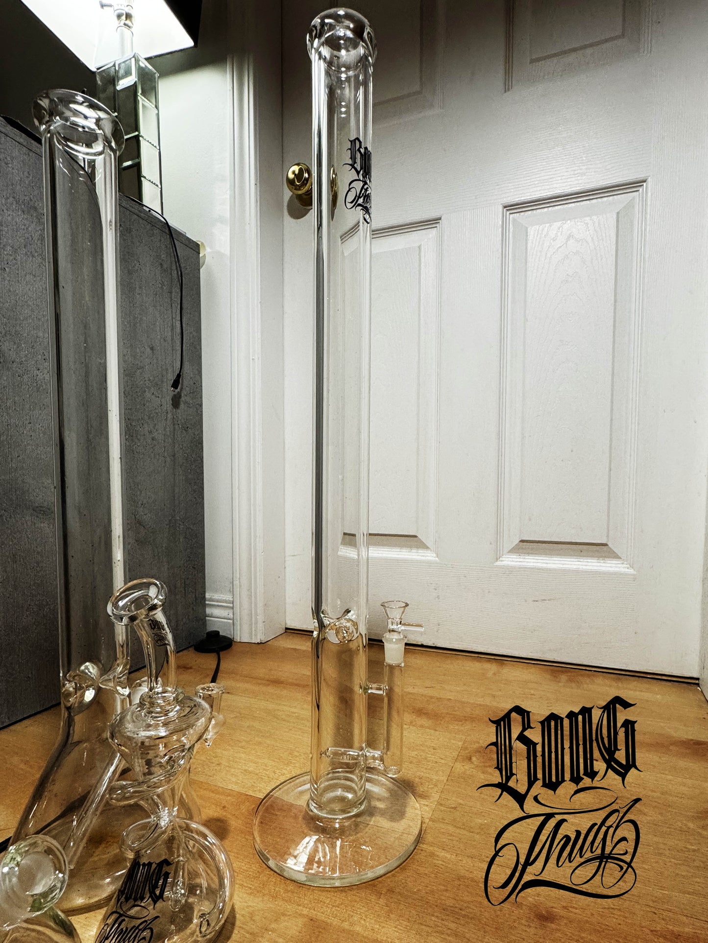 BONGTHUG BONG THUG  GLASS concentrate DAB 27.5 inch （70CM） high *7mm thick*