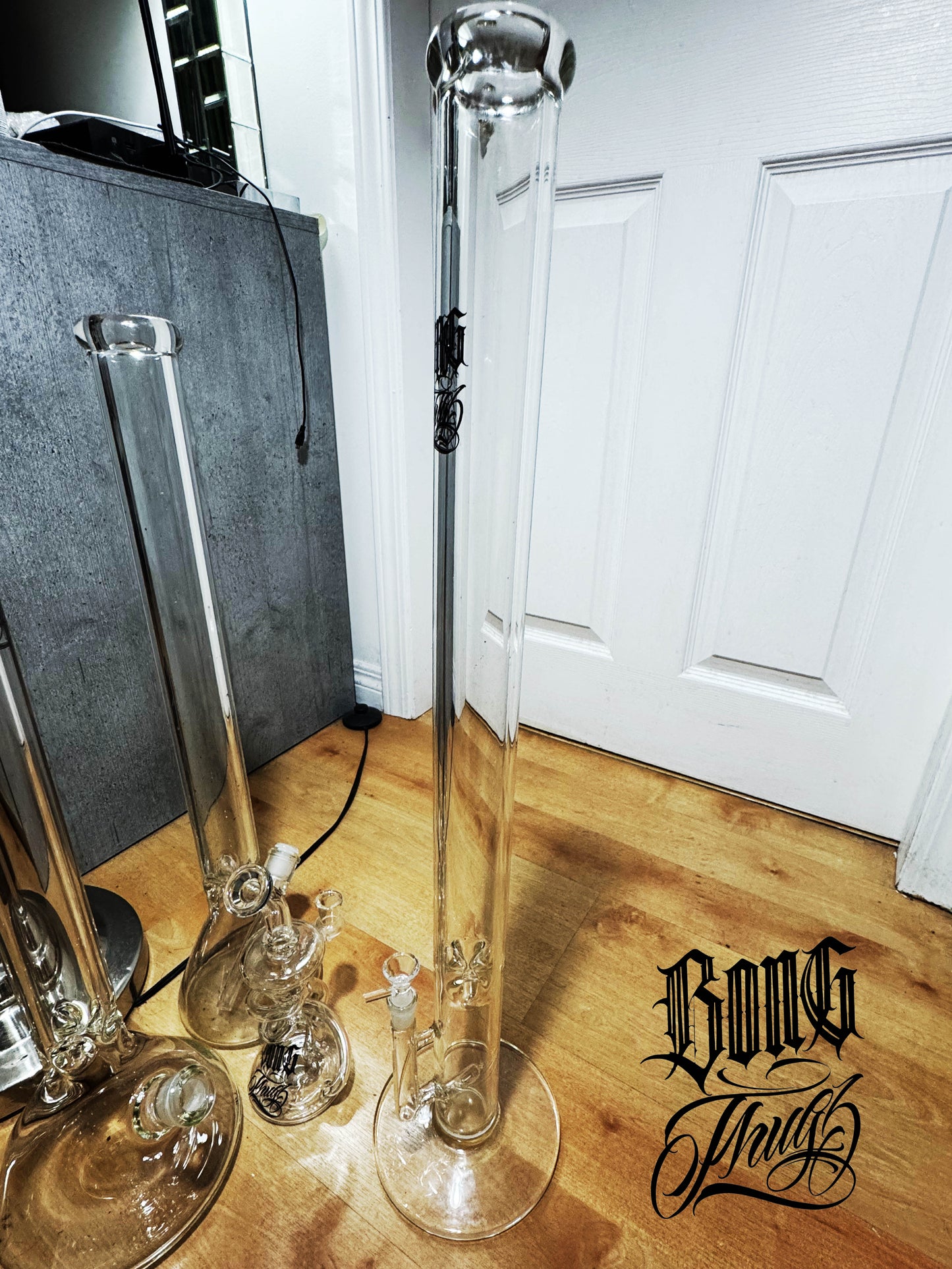 BONGTHUG BONG THUG  GLASS concentrate DAB 27.5 inch （70CM） high *7mm thick*